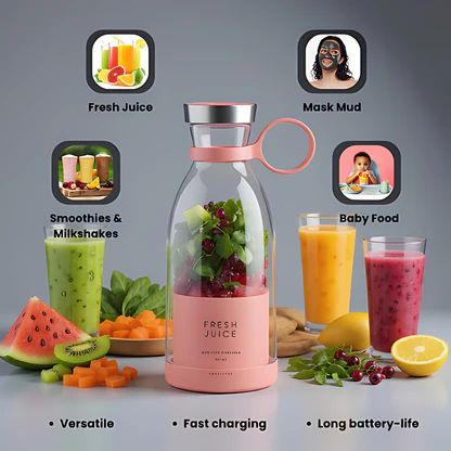 Mini portable 6 blades blender shake 6 blades