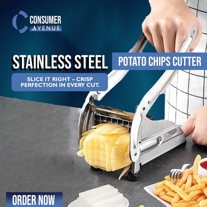 Potato Chips & Vegetable Slicer Cutter – Stainless Steel